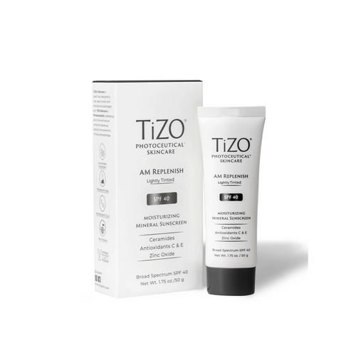 TIZO AM Replenish Lightly Tinted SPF 40