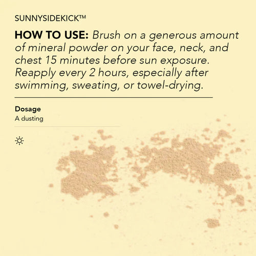 SUNNYSIDEKICK SPF 30 Brush-On Mineral Sunscreen