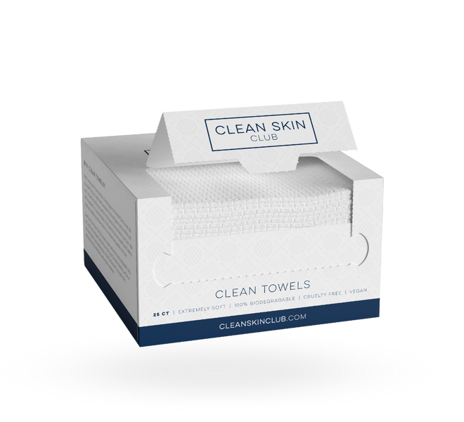 Travel Size Clean Skin Club Towels